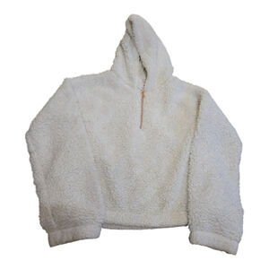 SO Faux Fur Hoodie Girls' Size Large 10-12